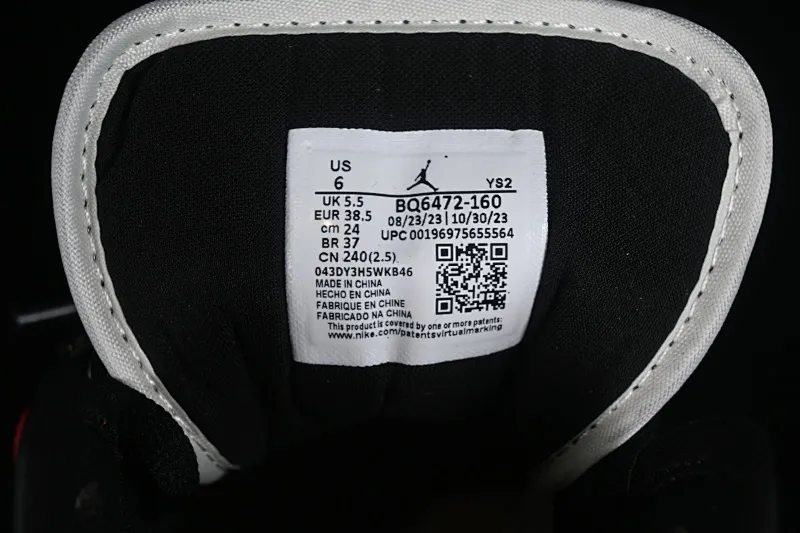 All categories Air Jordan Jordan series basketball shoes Air Jordan 1 Mid Air Jordan 1 Mid "Black Toe" AJ1 Joe 1 white black red Zhongbang basketball shoes BQ6472-160